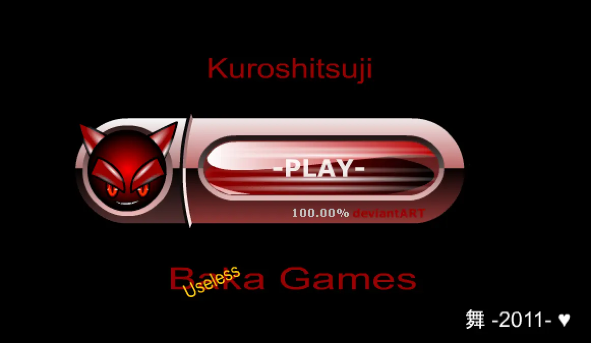Kuroshitsuji Baka Games logo
