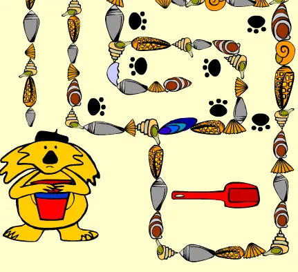 Kwala's Shell Maze. logo