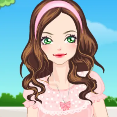 Lace Girl Dress Up Game logo