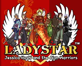 LadyStar: Jessica Hoshi & Ajan Warriors logo