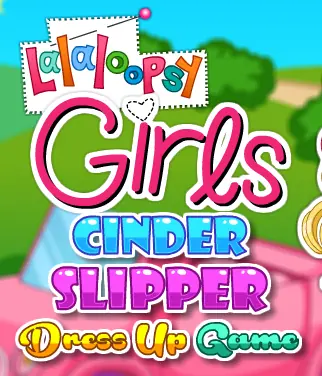 Lalaloopsy Girls Cinder Slipper Dress Up Game logo