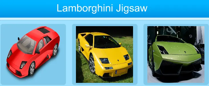 Lamborghini Jigsaw logo