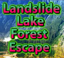 Landslide Lake Forest Escape logo