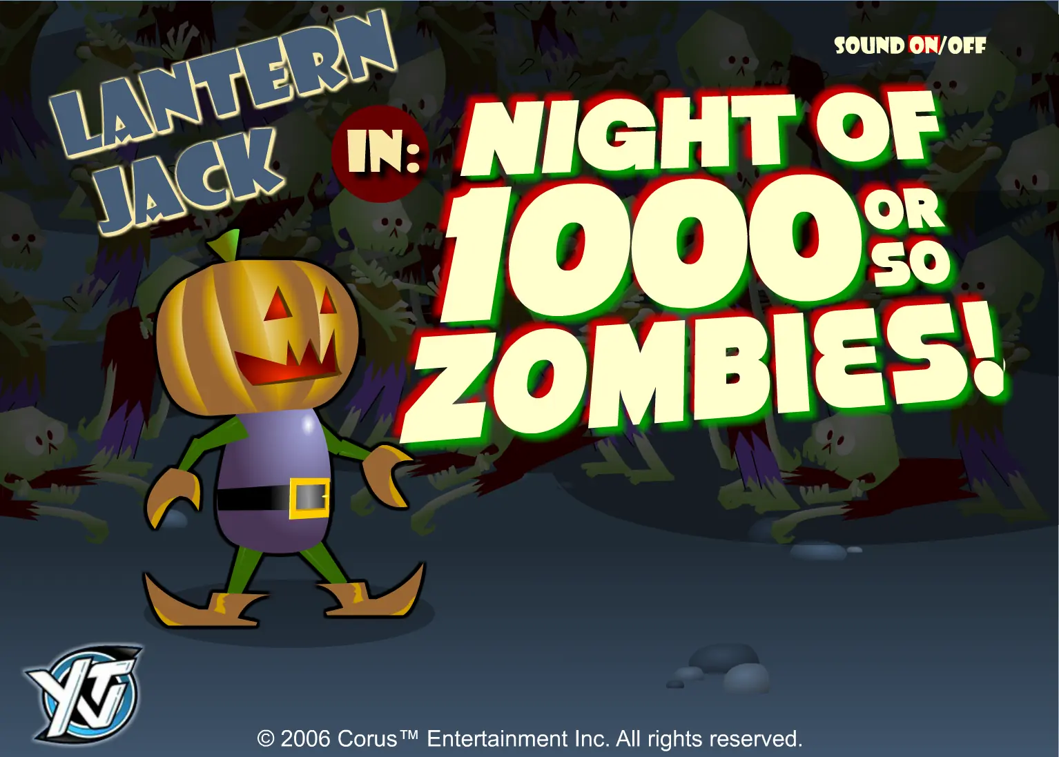 Lantern Jack In Night Of 1000 Or So Zombies logo