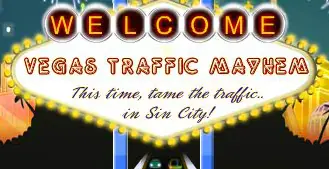 Las Vegas Traffic Mayhem logo