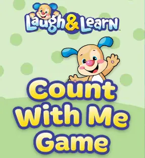 Laugh & Learn Count With Me Game logo
