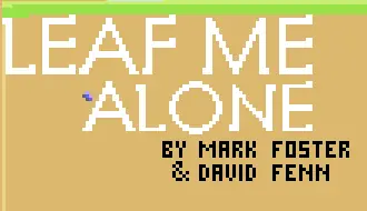 Leaf me Alone logo