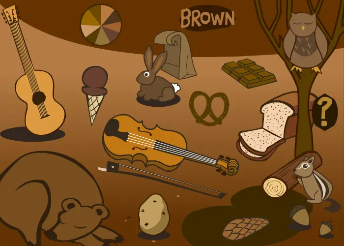 Learn about the color Brown logo