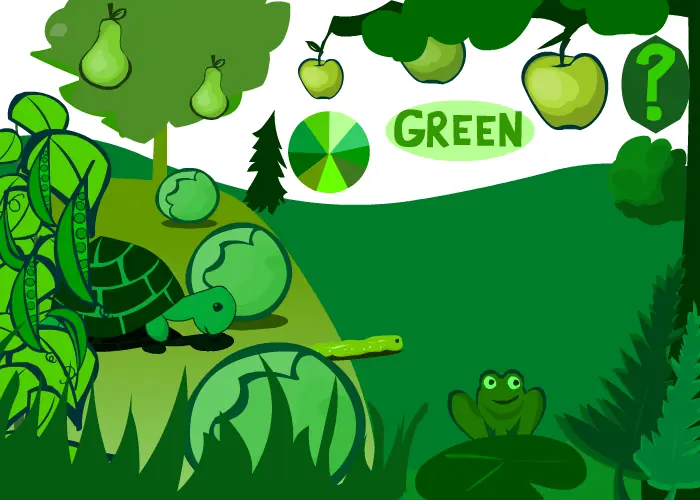 Learn about the color Green logo