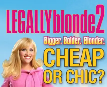 Legally Blonde 2: Cheap Or Chic logo