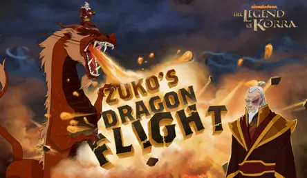 Legend of Korra: Zuko's Dragon Flight logo