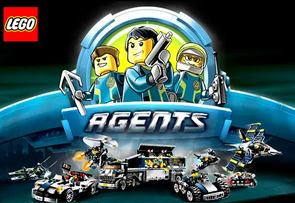 Lego Agents: Mission X logo