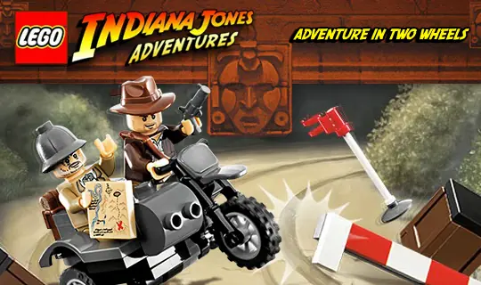 LEGO Indiana Jones Adventures: Adventure in Two Wheels logo