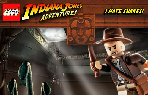 LEGO Indiana Jones Adventures: I Hate Snakes! logo