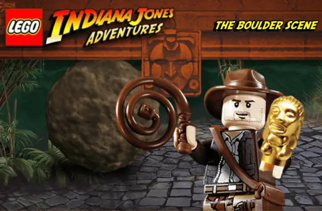 Lego Indiana Jones: The Boulder Scene logo