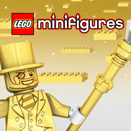 LEGO Minifigures: Mr. Gold logo
