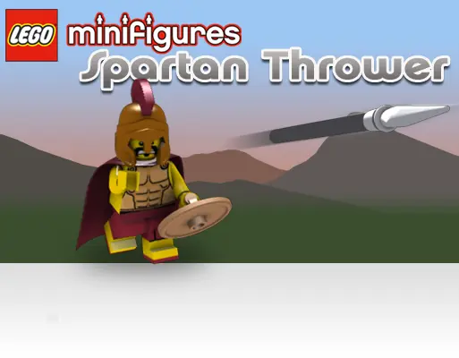 LEGO Minifigures: Spartan Thrower logo