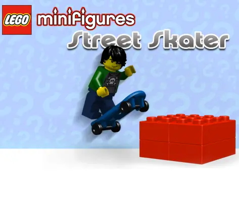 LEGO Minifigures: Street Skater logo