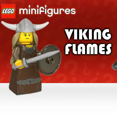 LEGO Minifigures: Viking Flames logo