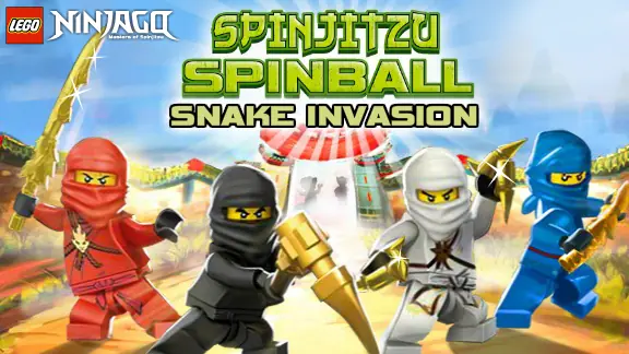 Lego NinjaGo: Spinjitzu Spinball Snake Invasion logo