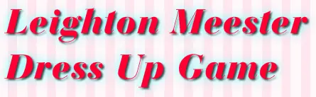 Leighton Meester Dress Up Game logo