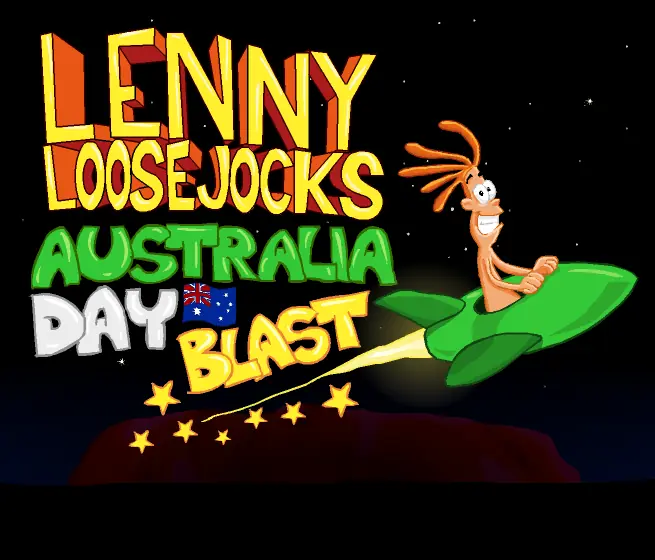 Lenny Loosejocks Australia Day Blast logo