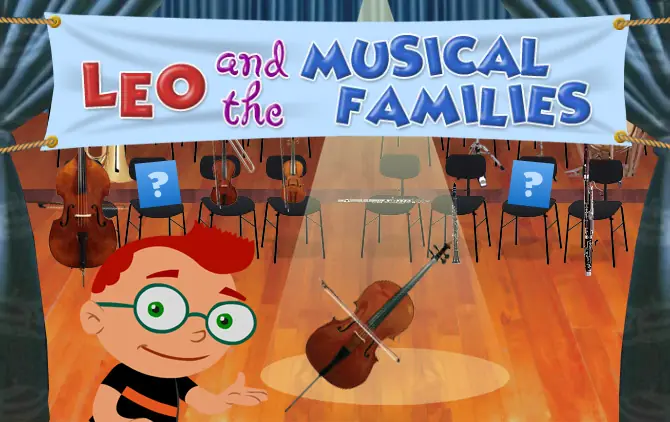 Leo and the Musical Families logo