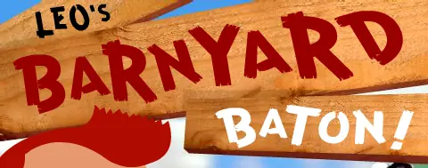 Leo's Barnyard Baton logo
