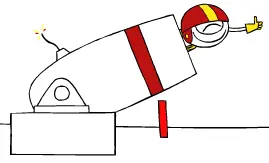 Leon's Cannon Blast logo