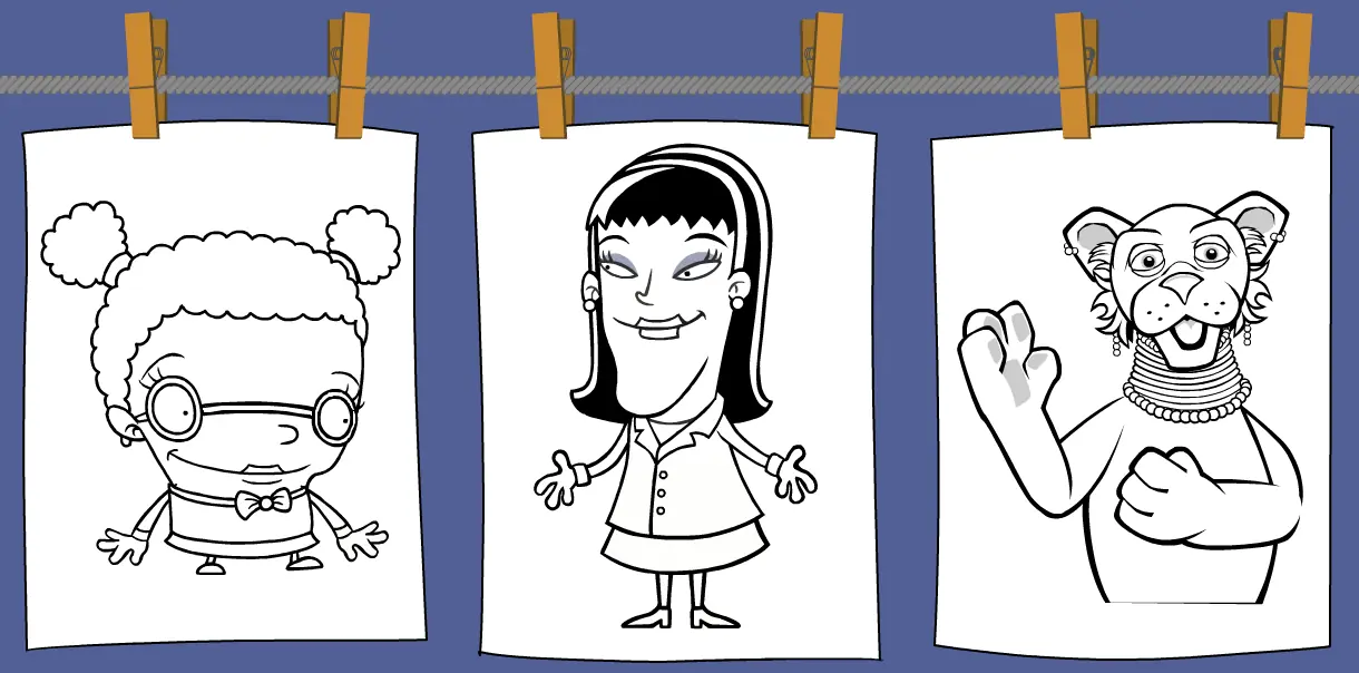 Leona's Coloring Pages logo