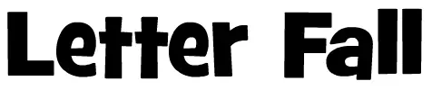 Letter Fall logo