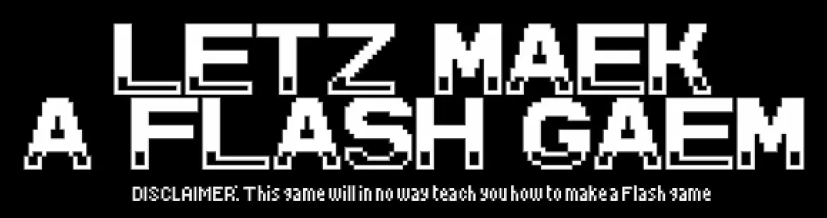 Letz Maek A Flash Gaem logo