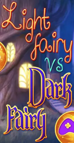 Light Fairy vs Dark Fairy logo