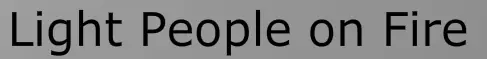 Light People on Fire logo