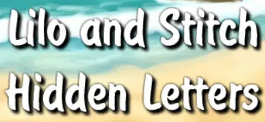 Lilo and Stitch Hidden Letters logo