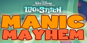 Lilo and Stitch Manic Mayhem logo