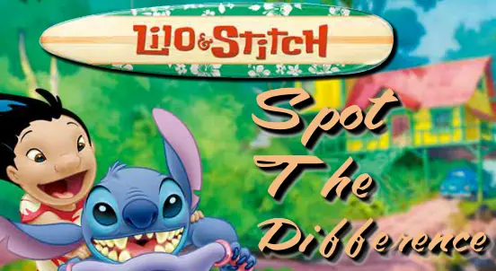 Lilo and Stitch - Spot the Difference logo