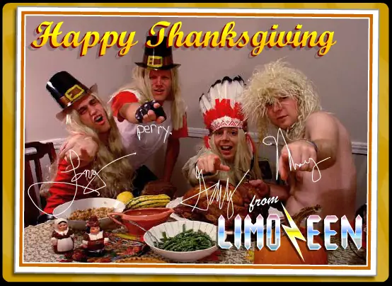 Limozeen Thanksgiving E-Cards logo