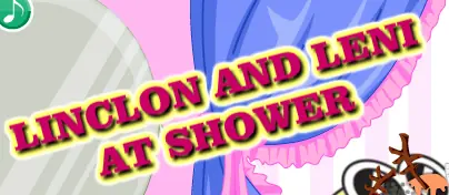 Lincoln and Leni at Shower logo