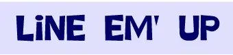 Line Em' Up logo