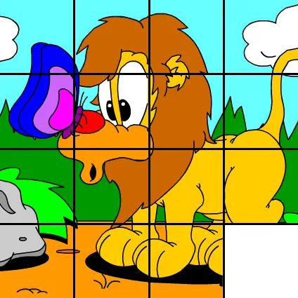 Lion Puzzle logo