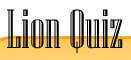 Lion Quiz logo