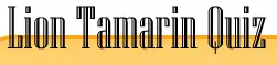 Lion Tamarin Quiz logo