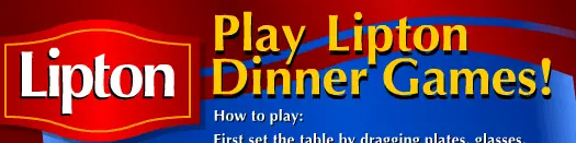Lipton Dinner Games logo