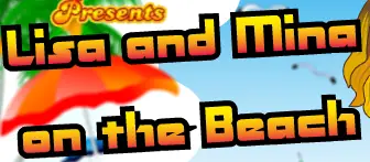 Lisa and Mina on The Beach logo