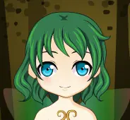 Little fairy dress up game logo