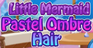 Little Mermaid Pastel Ombre Hair logo