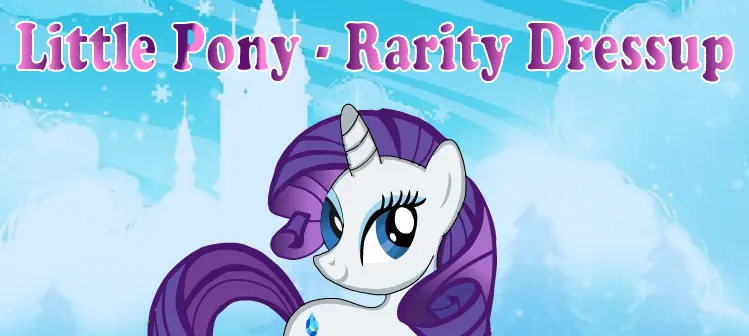Little Pony - Rarity Dressup logo
