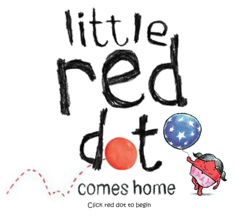 Little Red Dot Comes Home eBook (Flash with narration) logo