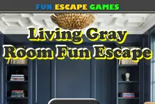 Living Gray Room Fun Escape logo